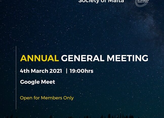 ASM Annual General Meeting 2021